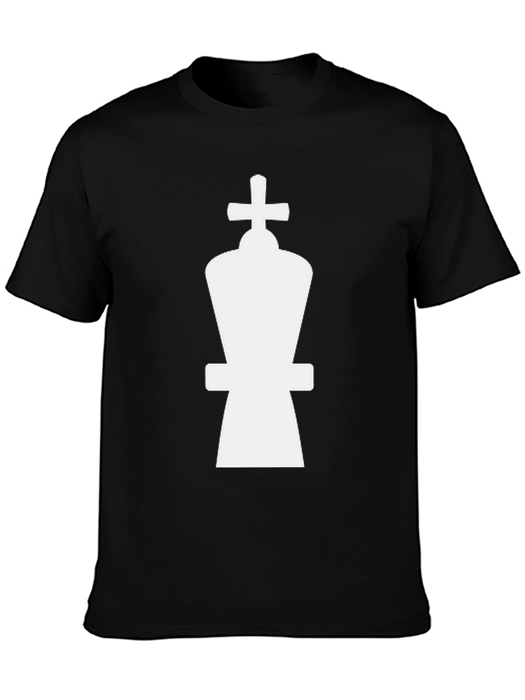 Chess King Graphic T-Shirt - Black