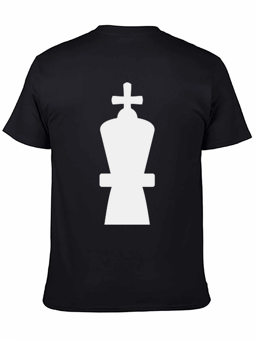 Chess King Graphic T-Shirt - Black