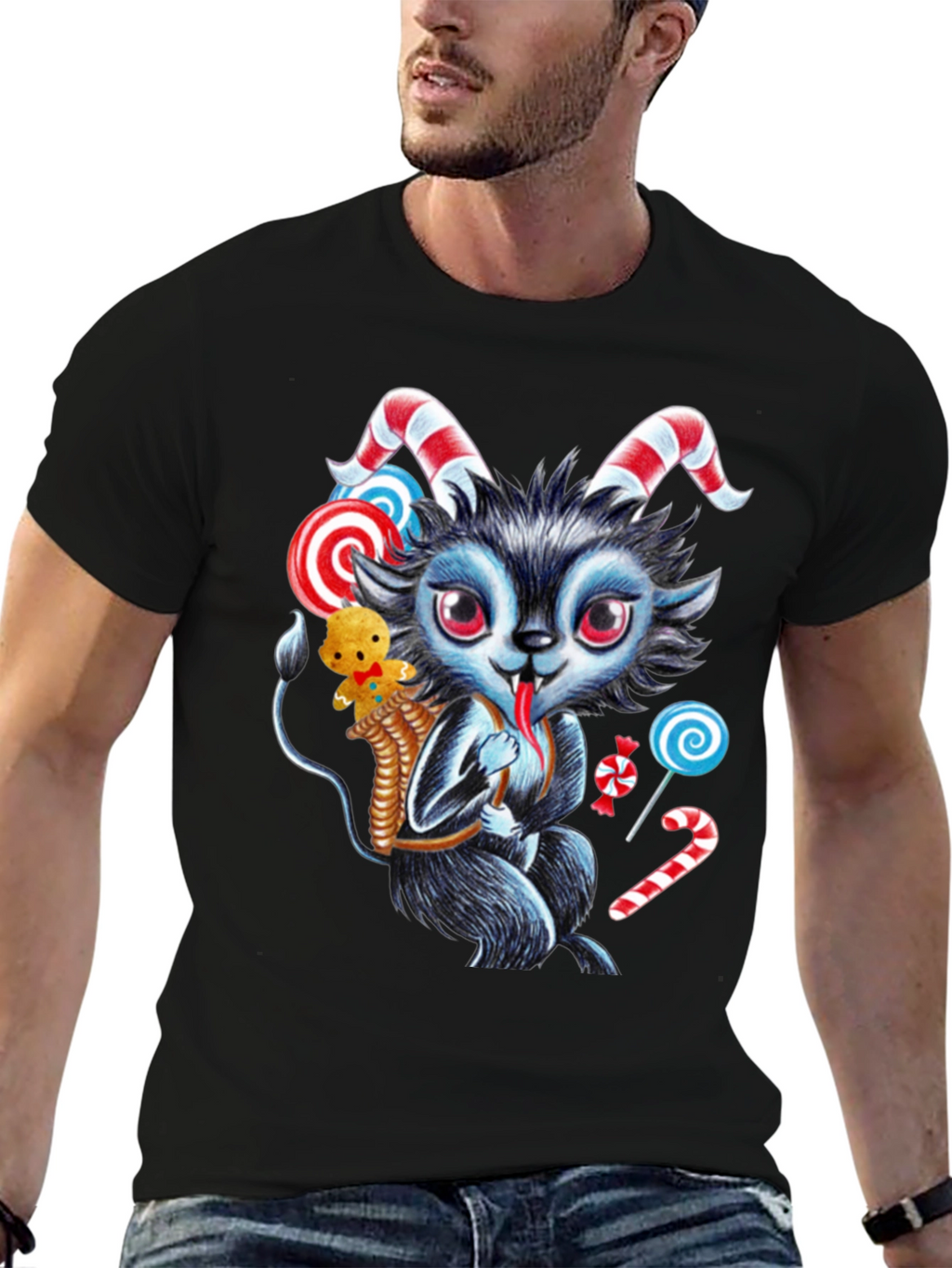 Krampus Christmas T-Shirt