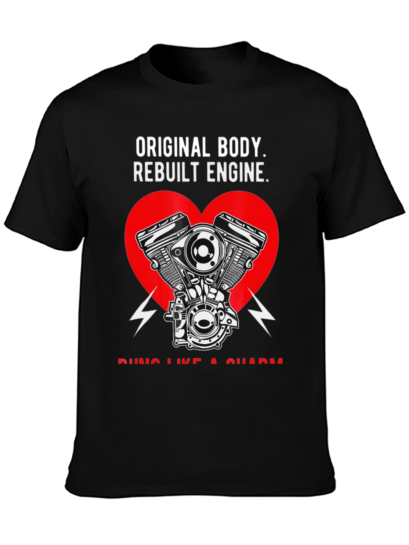 Original Body Rebuilt Engine Mens Tee
