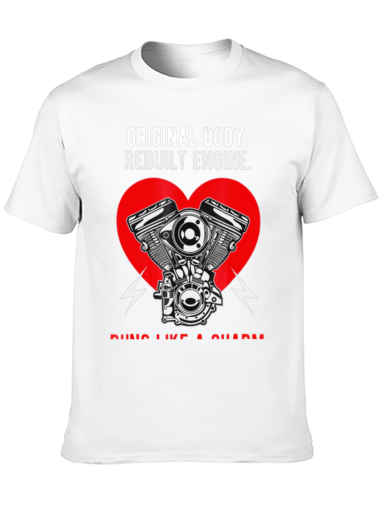 Original Body Rebuilt Engine Mens Tee
