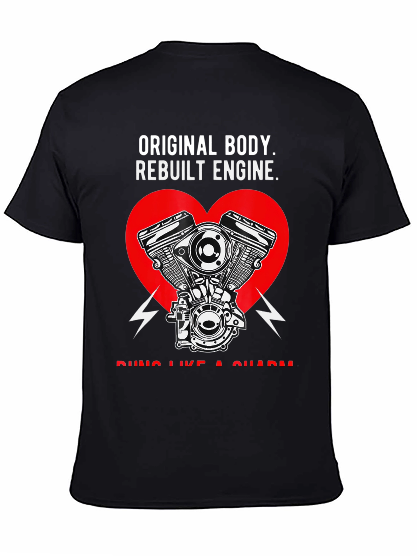Original Body Rebuilt Engine Mens Tee
