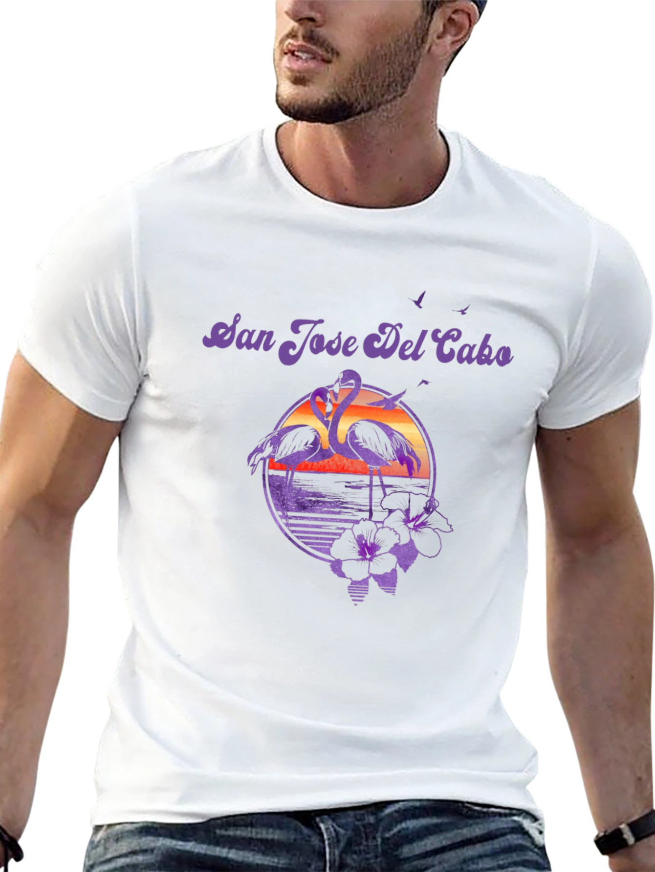 San Jose Del Cabo Flamingo T-Shirt