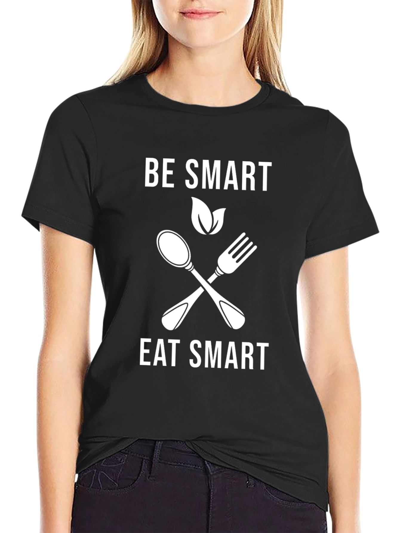Be Smart Eat Smart T-Shirt - Vegan Graphic Tee
