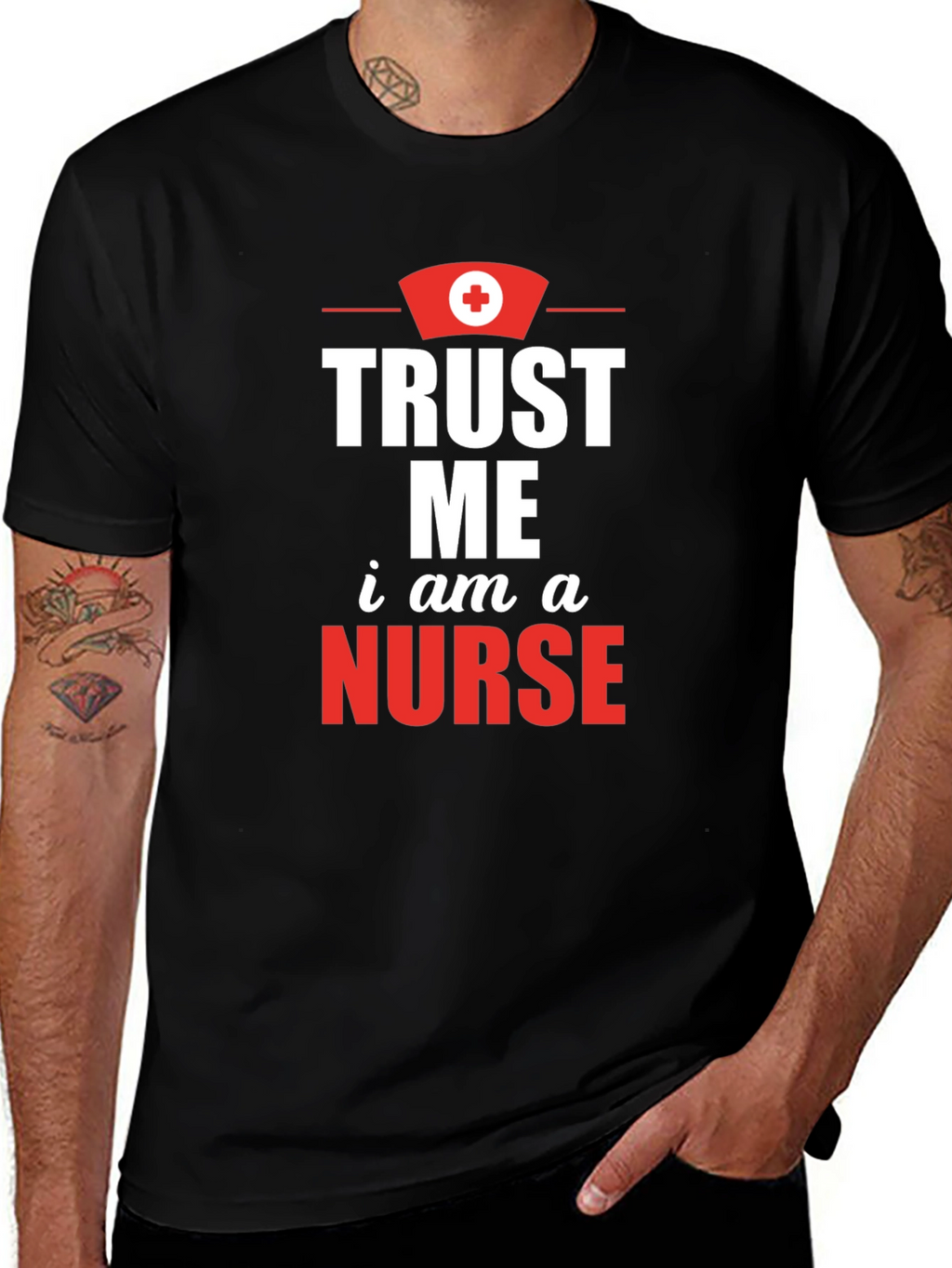 Trust Me Im A Nurse Graphic Tee