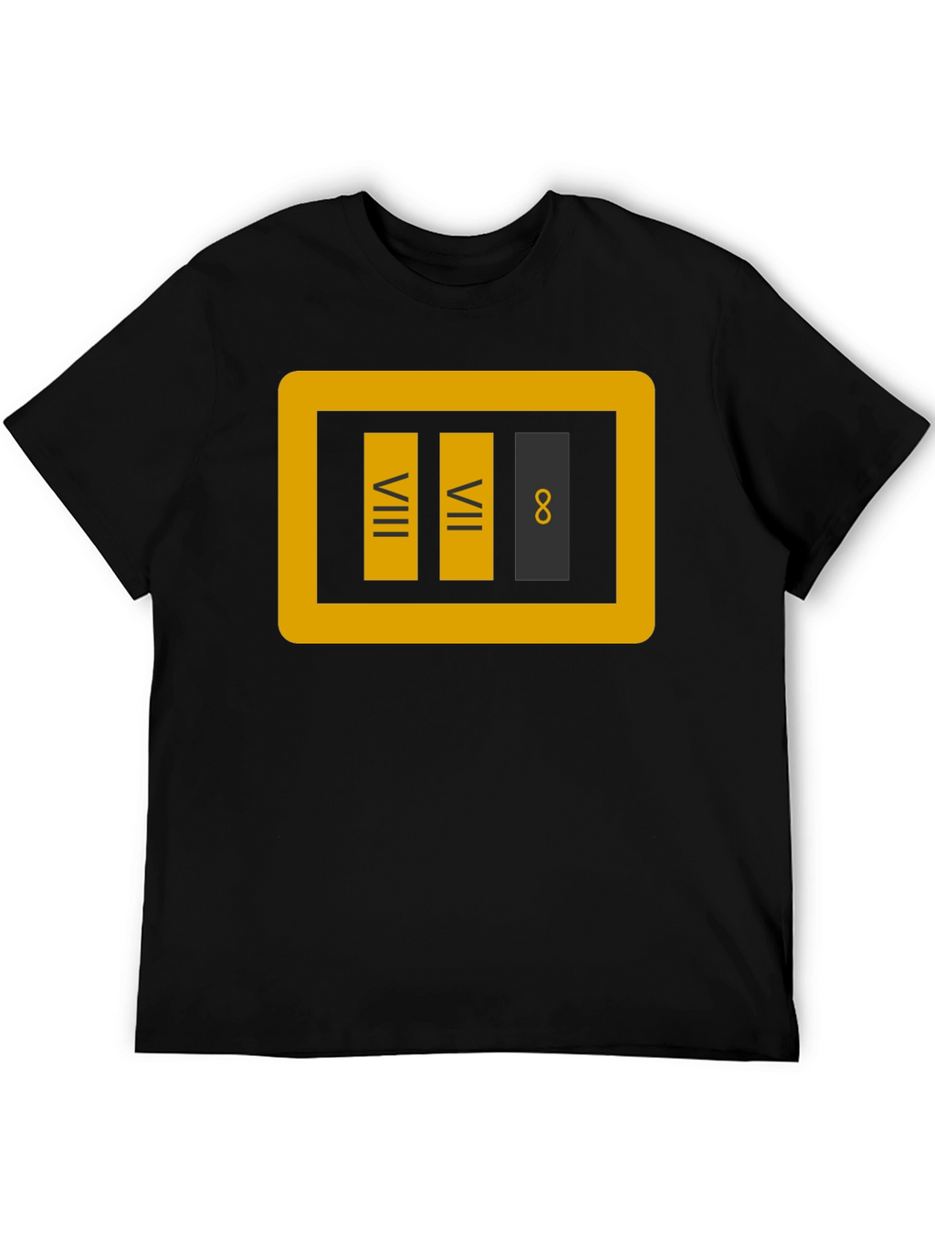 VIII VII 8 T-Shirt - Geeky Novelty Tee