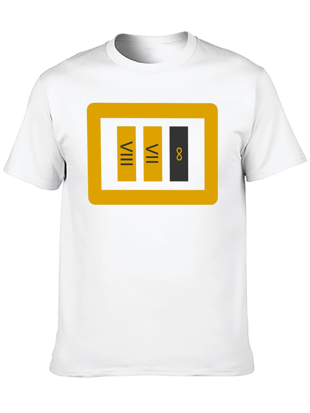 VIII VII 8 T-Shirt - Geeky Novelty Tee