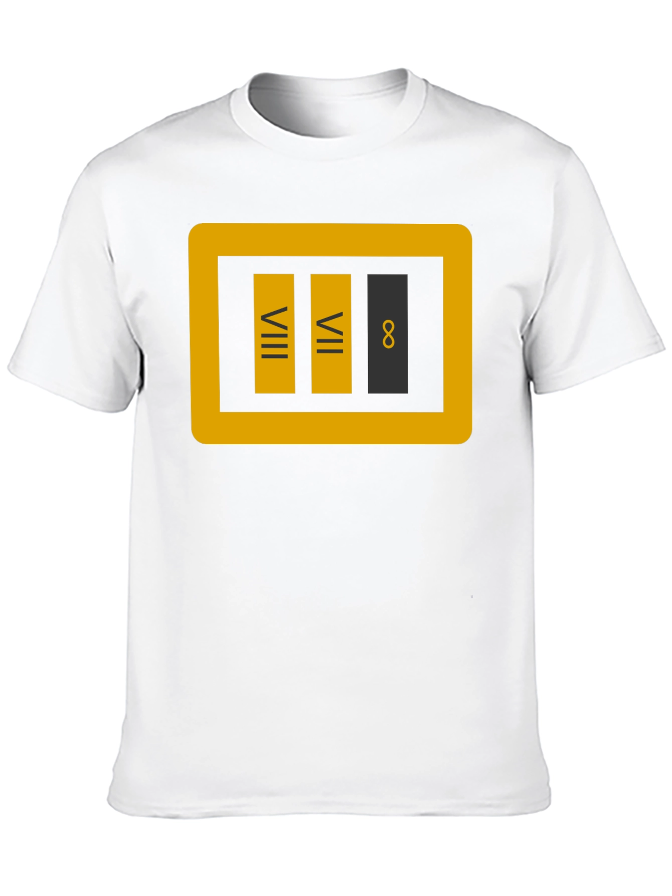 VIII VII 8 T-Shirt - Geeky Novelty Tee