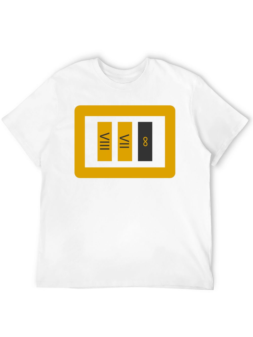 VIII VII 8 T-Shirt - Geeky Novelty Tee