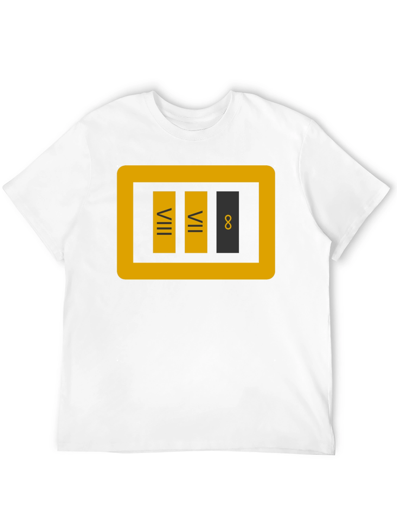 VIII VII 8 T-Shirt - Geeky Novelty Tee