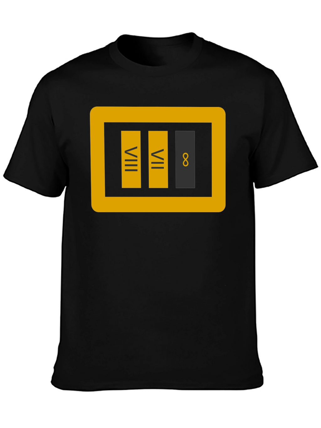 VIII VII 8 T-Shirt - Geeky Novelty Tee