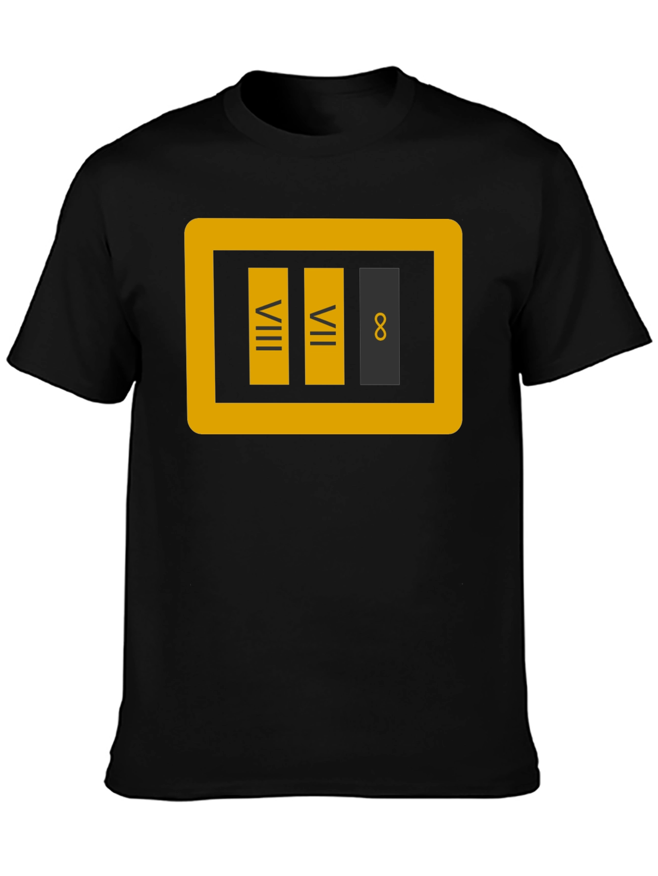 VIII VII 8 T-Shirt - Geeky Novelty Tee