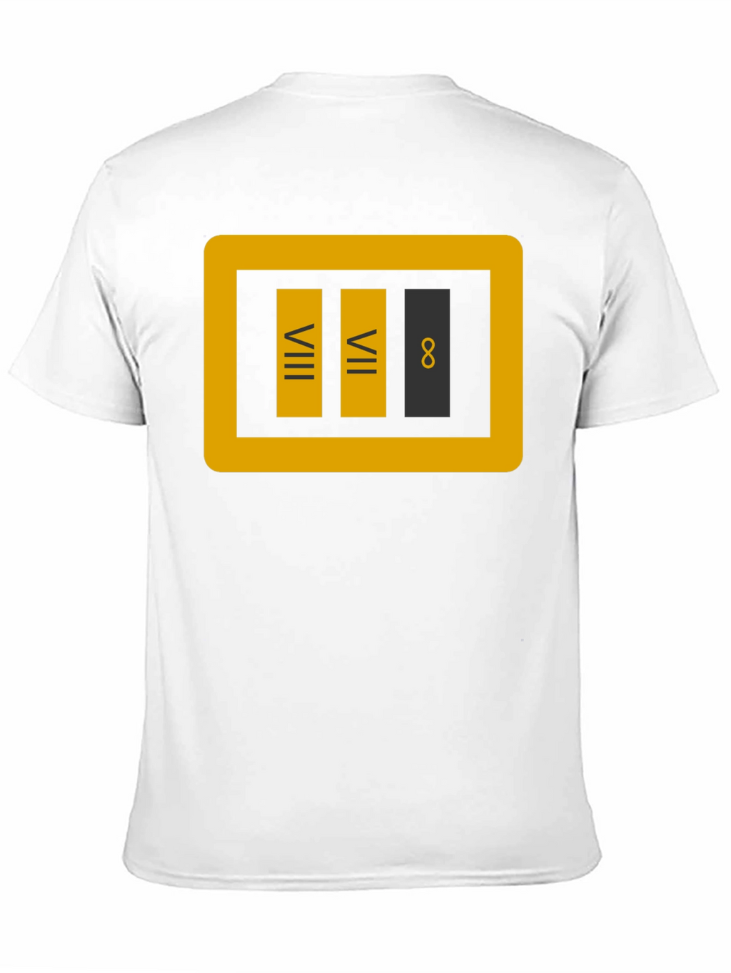 VIII VII 8 T-Shirt - Geeky Novelty Tee
