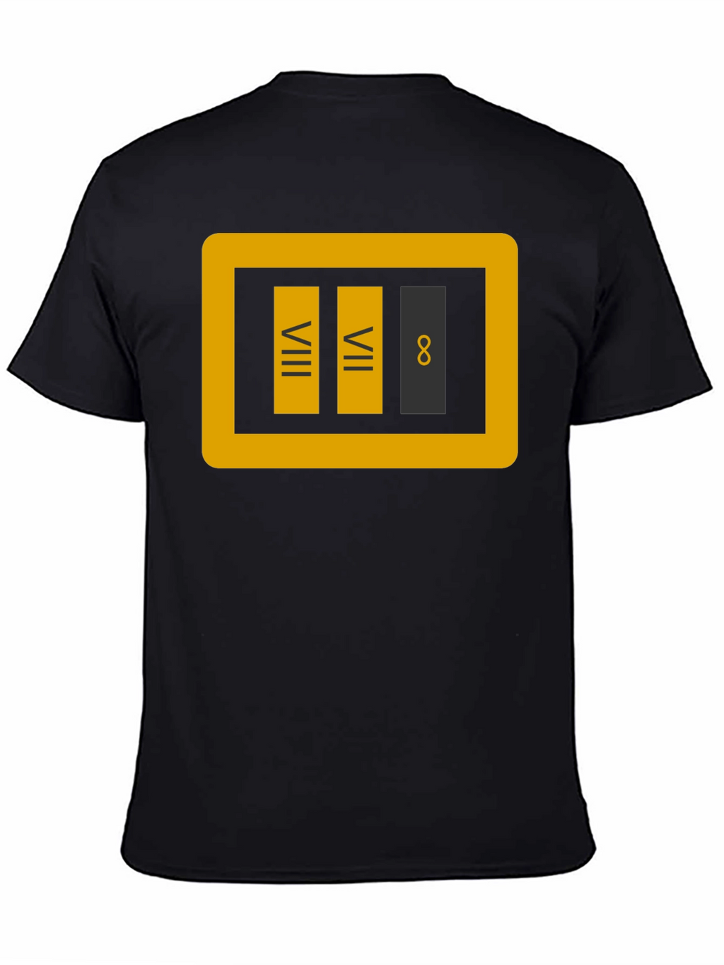 VIII VII 8 T-Shirt - Geeky Novelty Tee