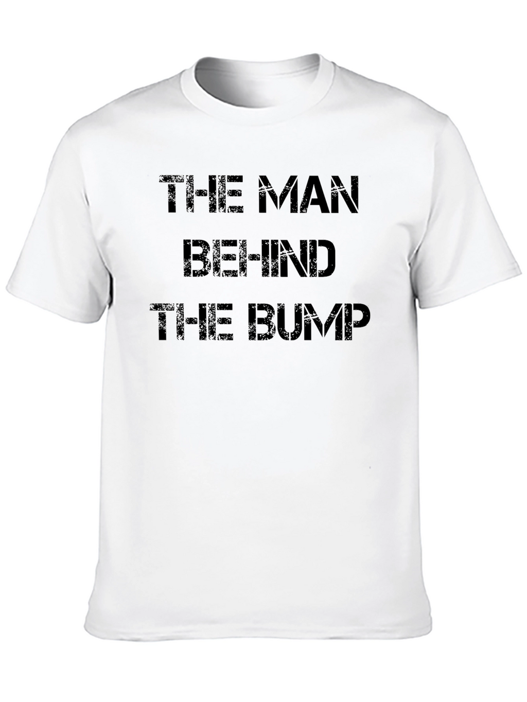 The Man Behind The Bump T-Shirt - Black