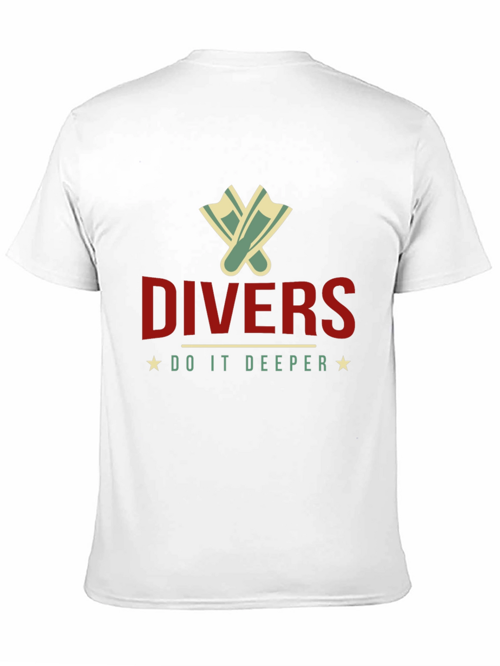 DIVERS Do It Deeper Black Graphic T-Shirt