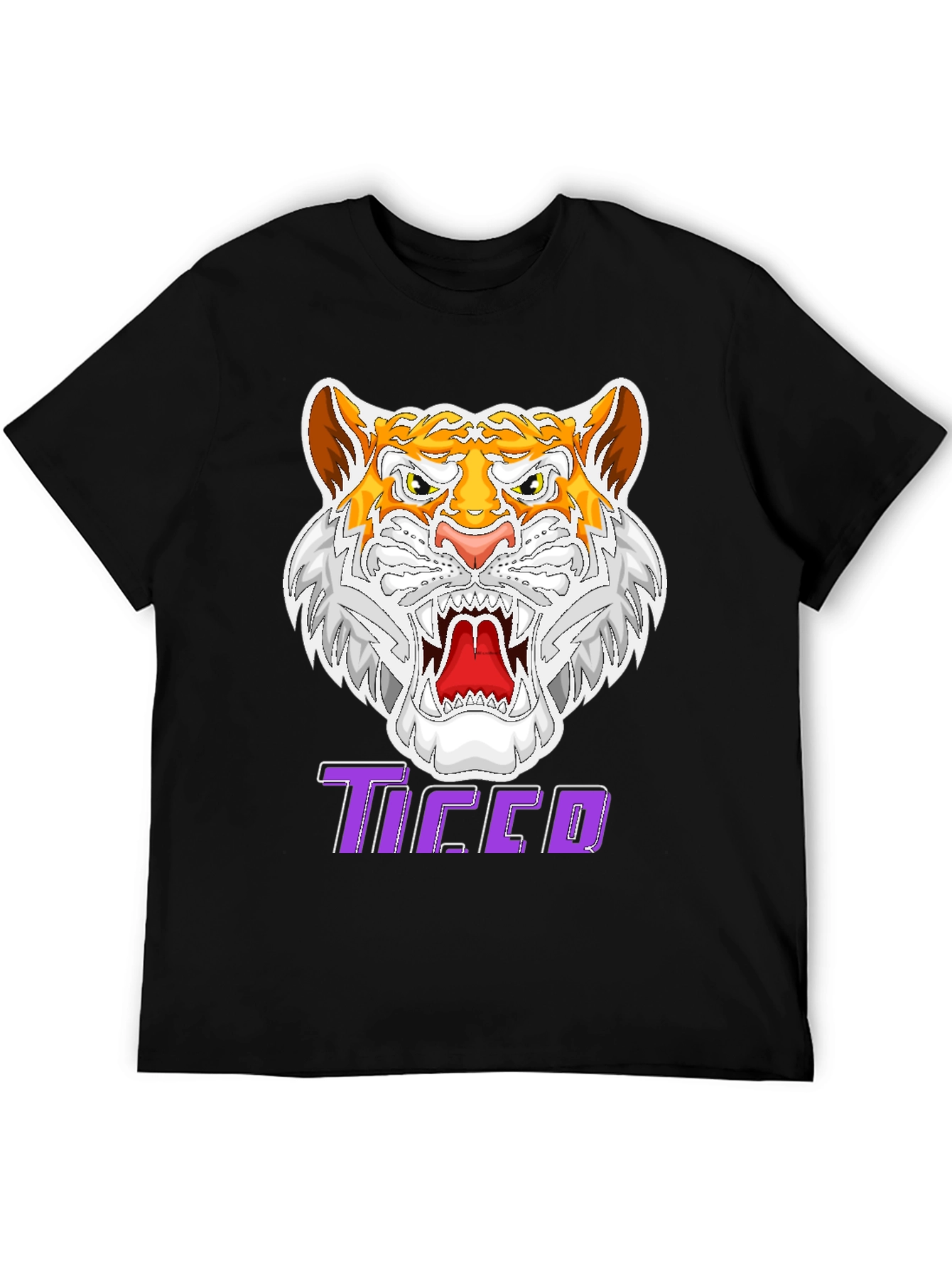 Fierce Tiger Graphic Tee - Bold Style