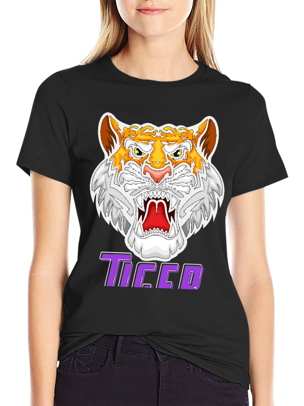 Fierce Tiger Graphic Tee - Bold Style