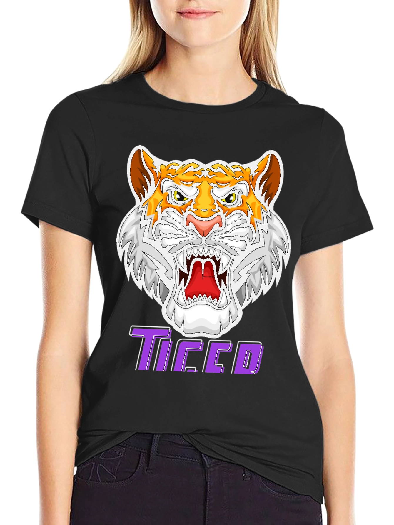 Fierce Tiger Graphic Tee - Bold Style
