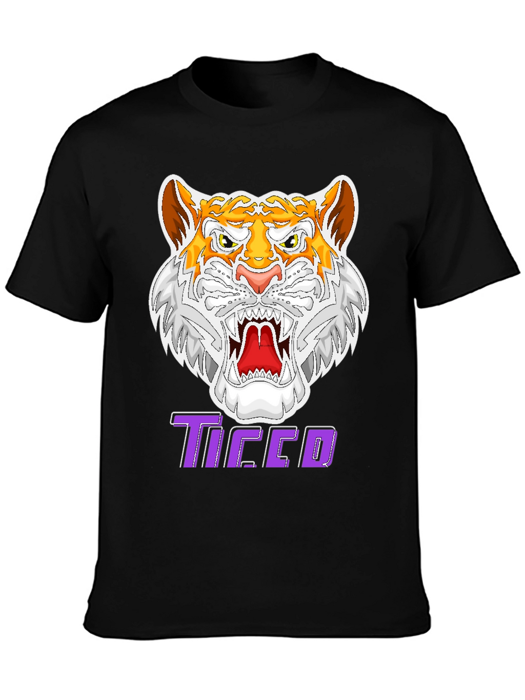 Fierce Tiger Graphic Tee - Bold Style