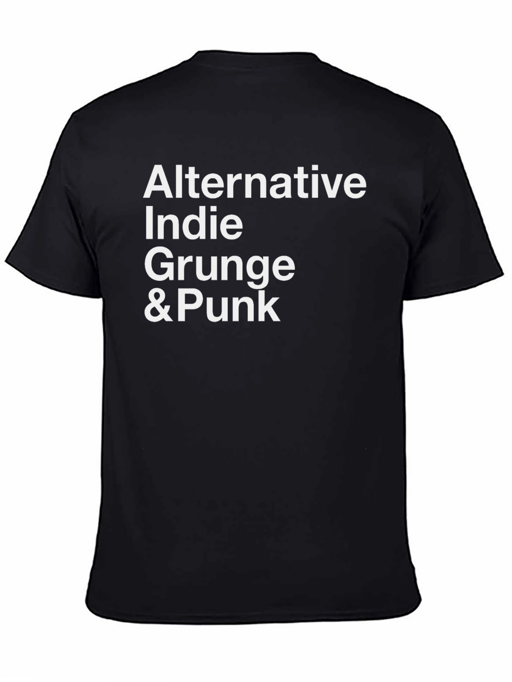 Alternative Indie Grunge & Punk Black T-Shirt