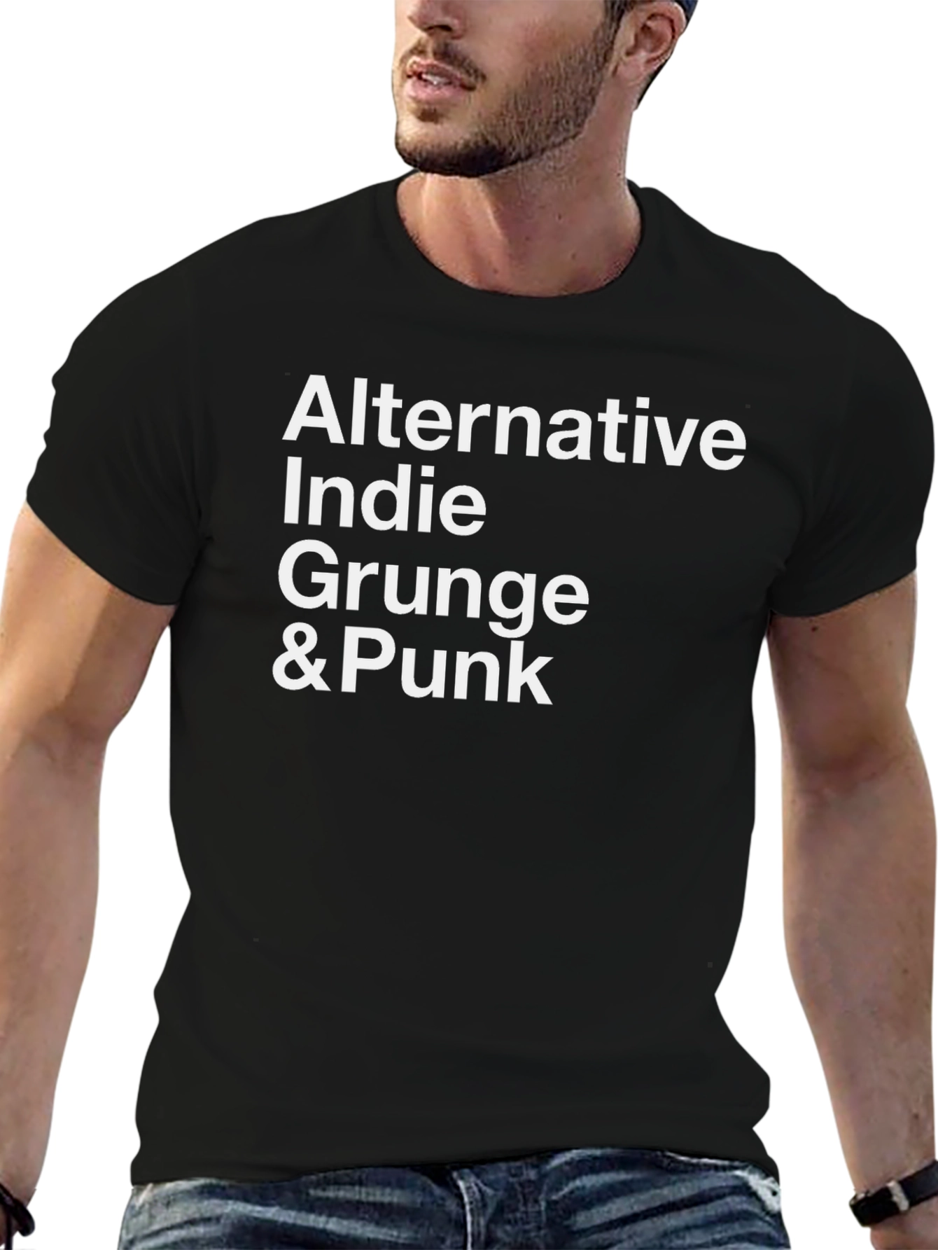 Alternative Indie Grunge & Punk Black T-Shirt