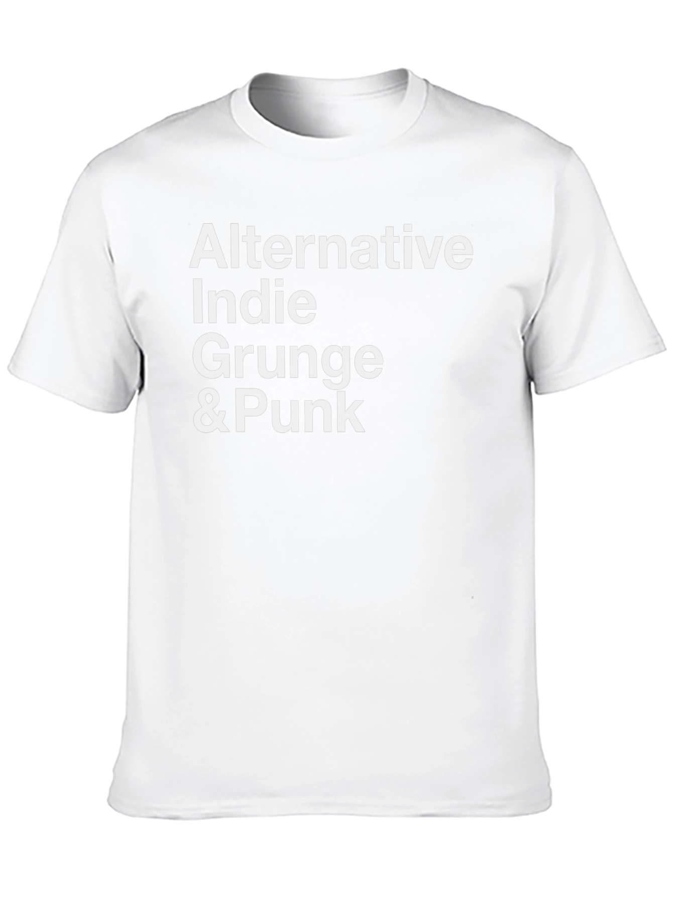 Alternative Indie Grunge & Punk Black T-Shirt