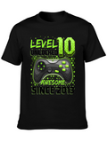 Level 10 Unlocked Gaming T-Shirt
