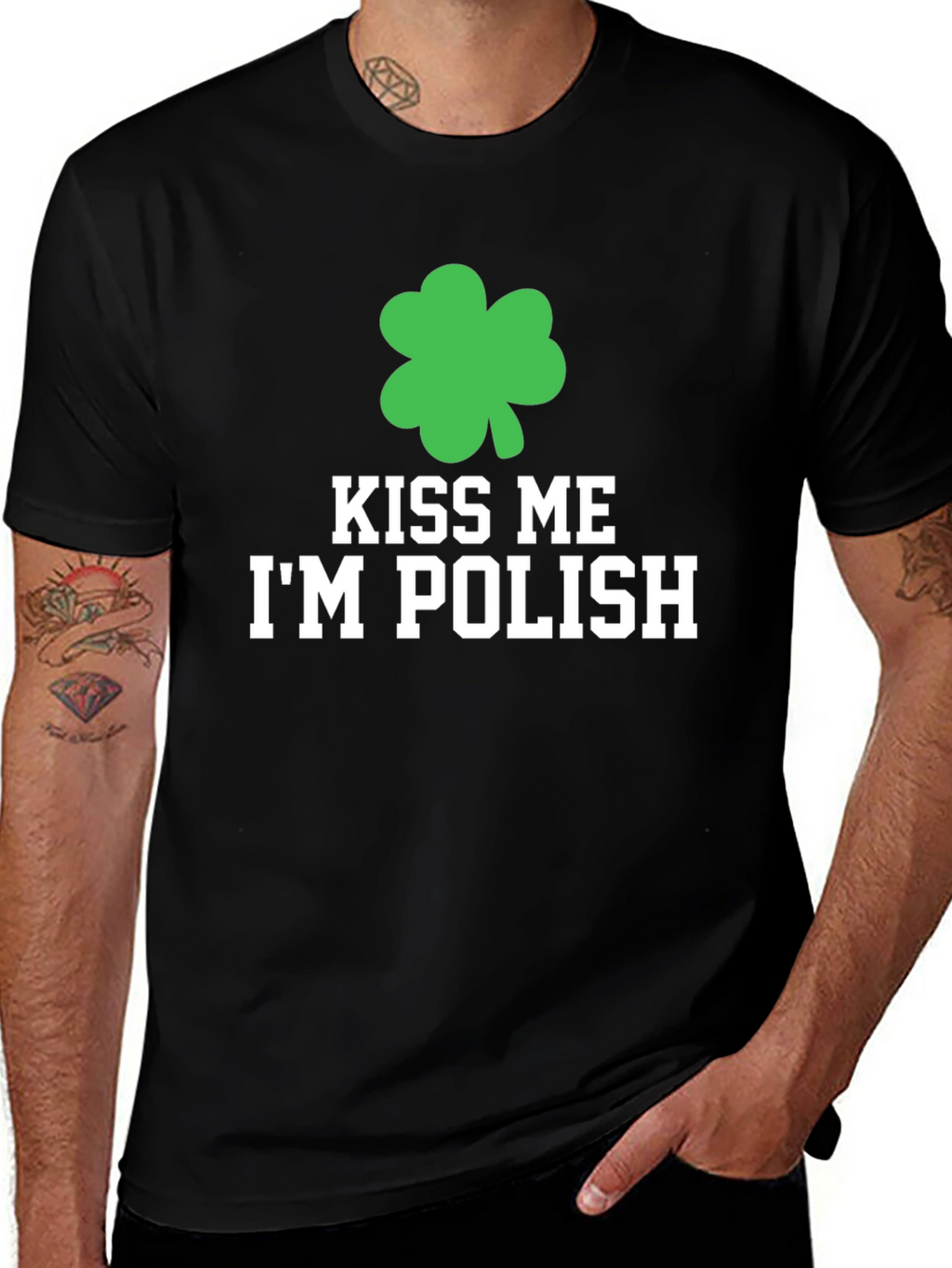 Kiss Me Im Polish St. Patricks Day T-Shirt