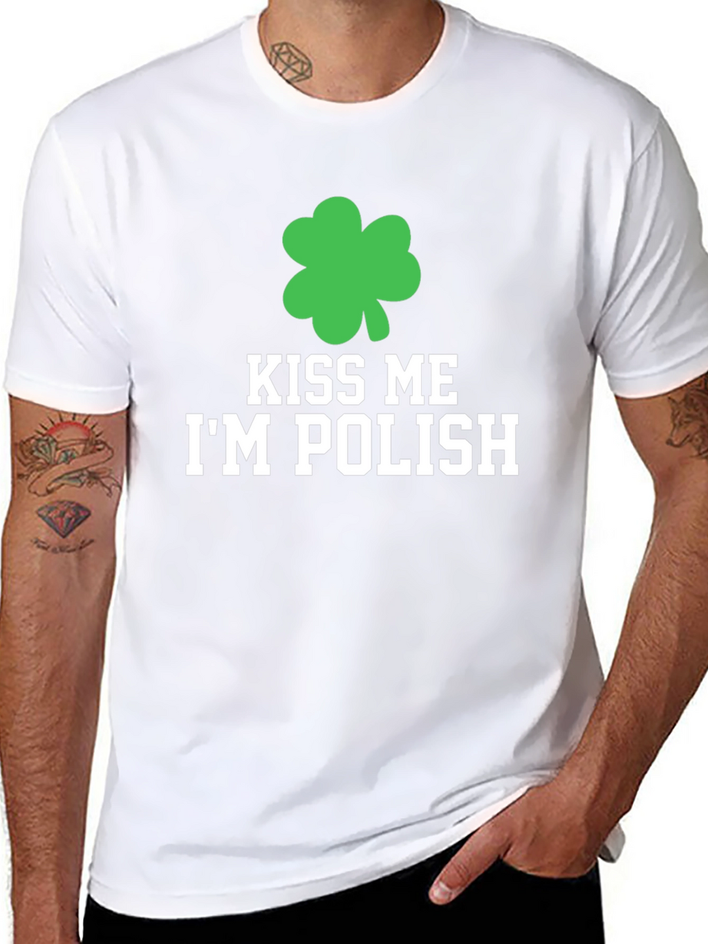 Kiss Me Im Polish St. Patricks Day T-Shirt