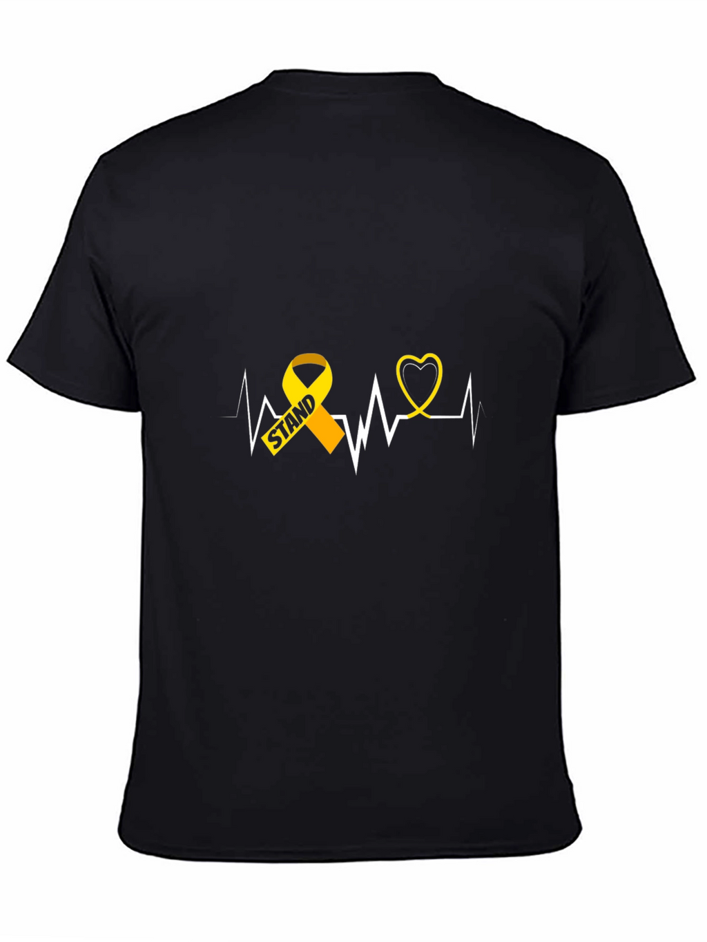 Stand Ribbon Heartbeat T-Shirt