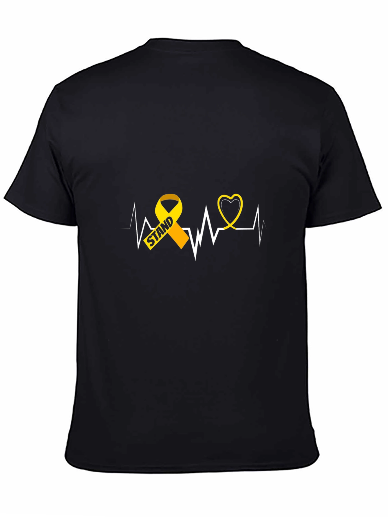 Stand Ribbon Heartbeat T-Shirt