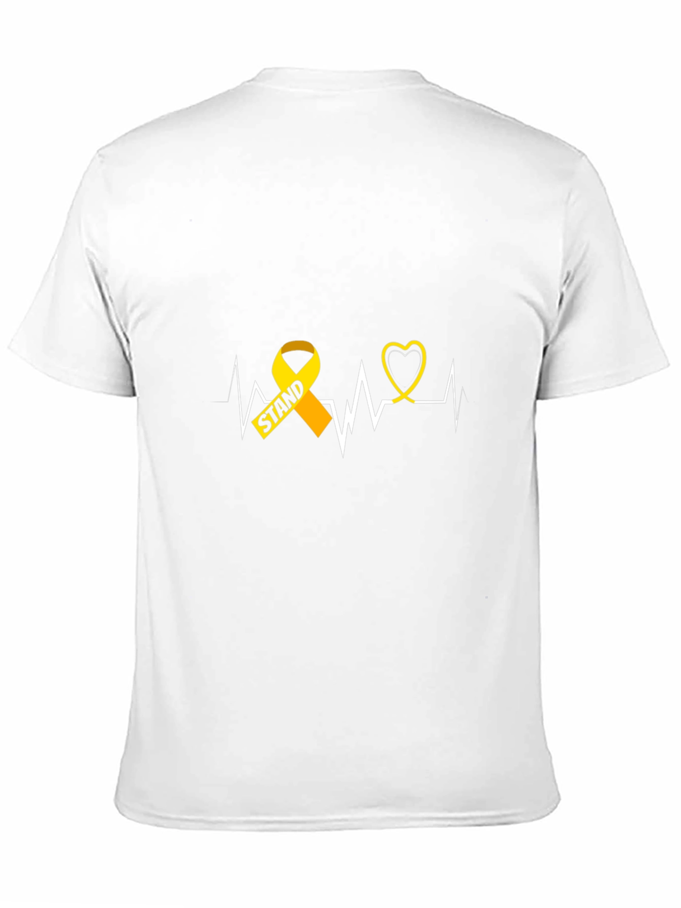 Stand Ribbon Heartbeat T-Shirt