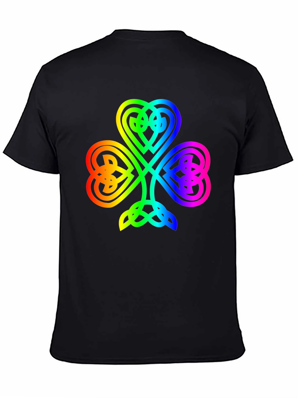 Rainbow Shamrock T-Shirt - Lucky Irish Pride