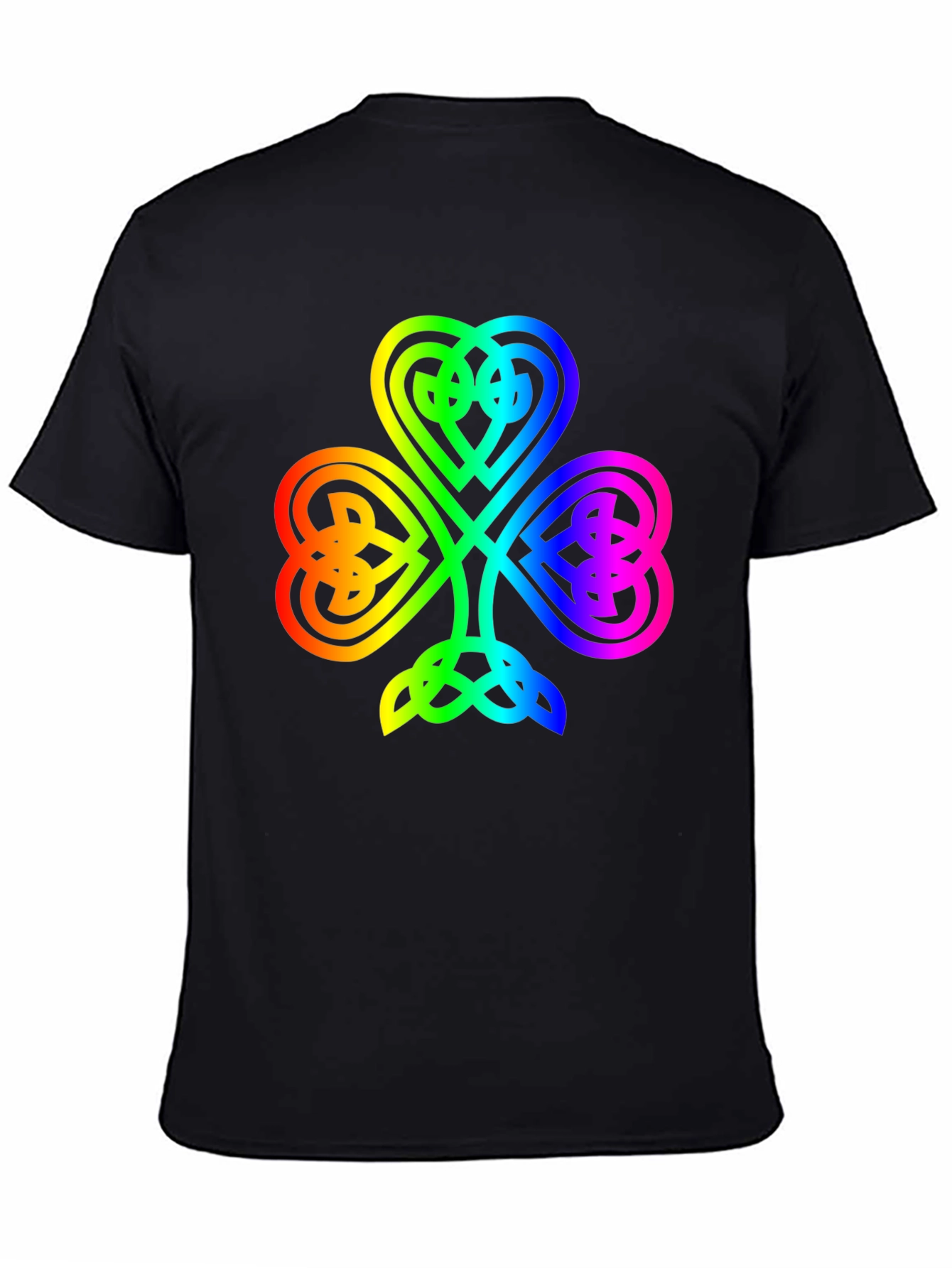 Rainbow Shamrock T-Shirt - Lucky Irish Pride