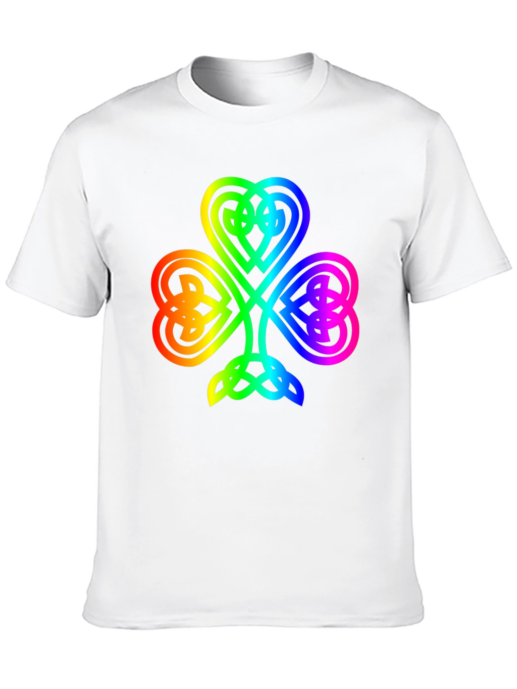 Rainbow Shamrock T-Shirt - Lucky Irish Pride