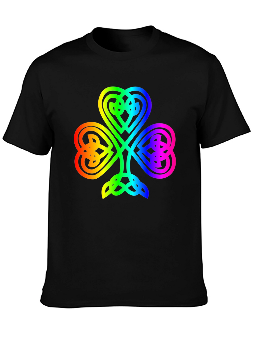 Rainbow Shamrock T-Shirt - Lucky Irish Pride