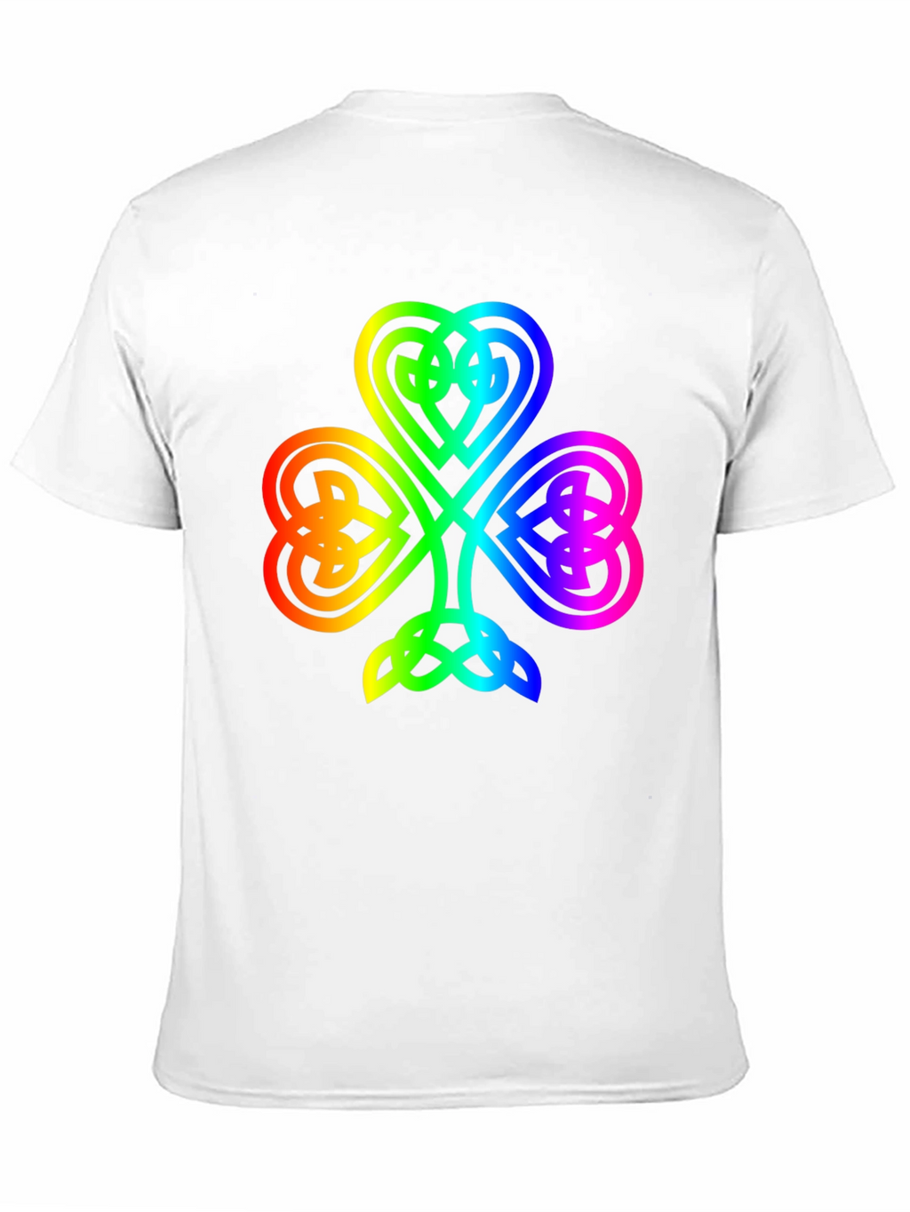 Rainbow Shamrock T-Shirt - Lucky Irish Pride