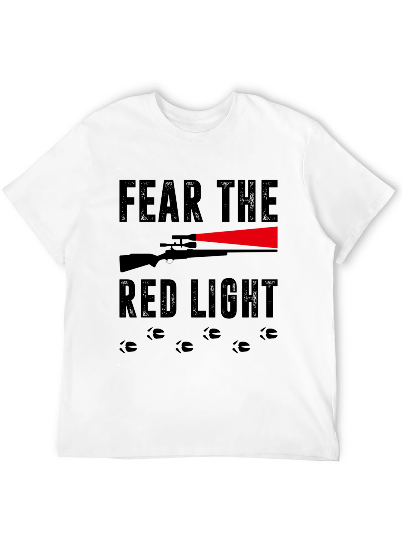 Fear the Red Light Hunting Graphic Tee