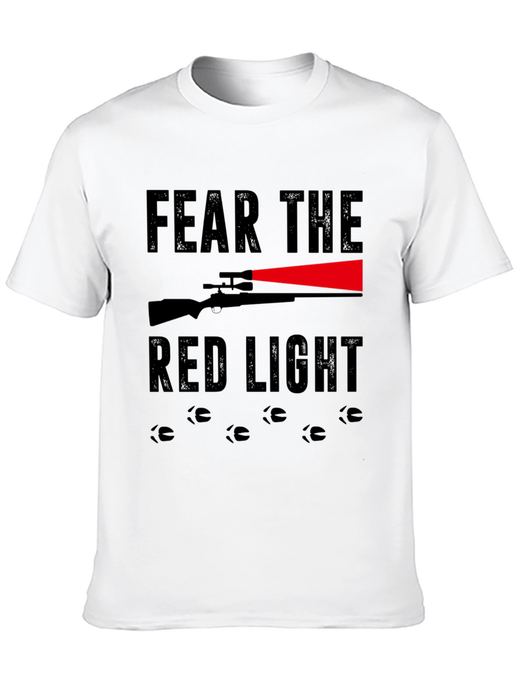 Fear the Red Light Hunting Graphic Tee