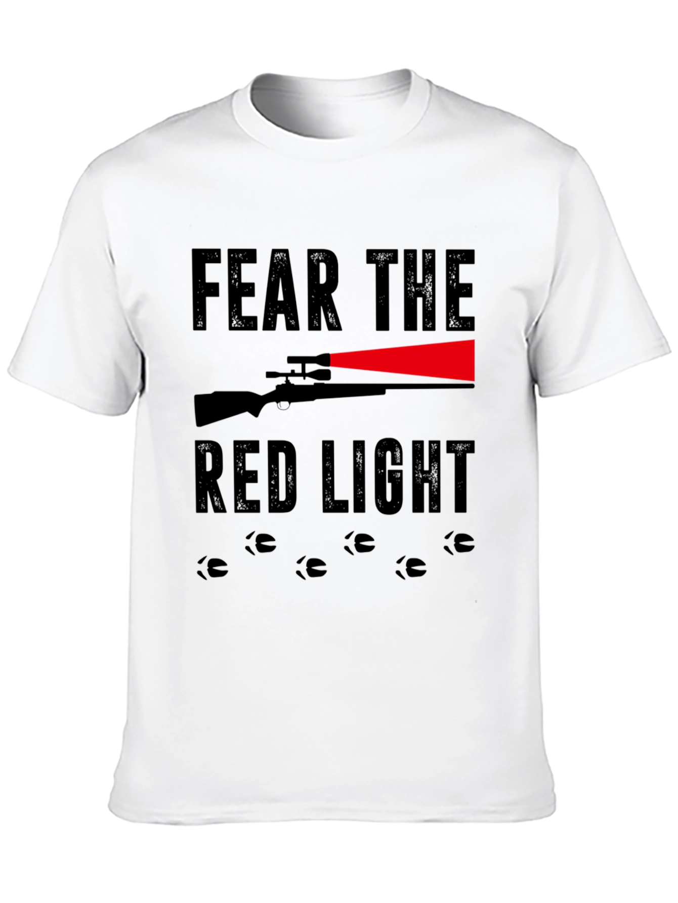 Fear the Red Light Hunting Graphic Tee