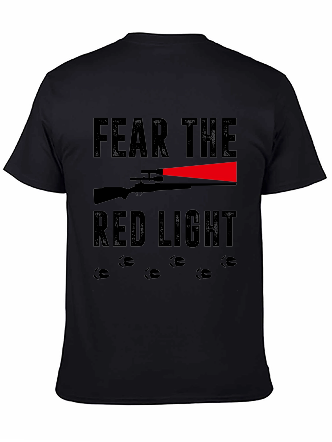 Fear the Red Light Hunting Graphic Tee