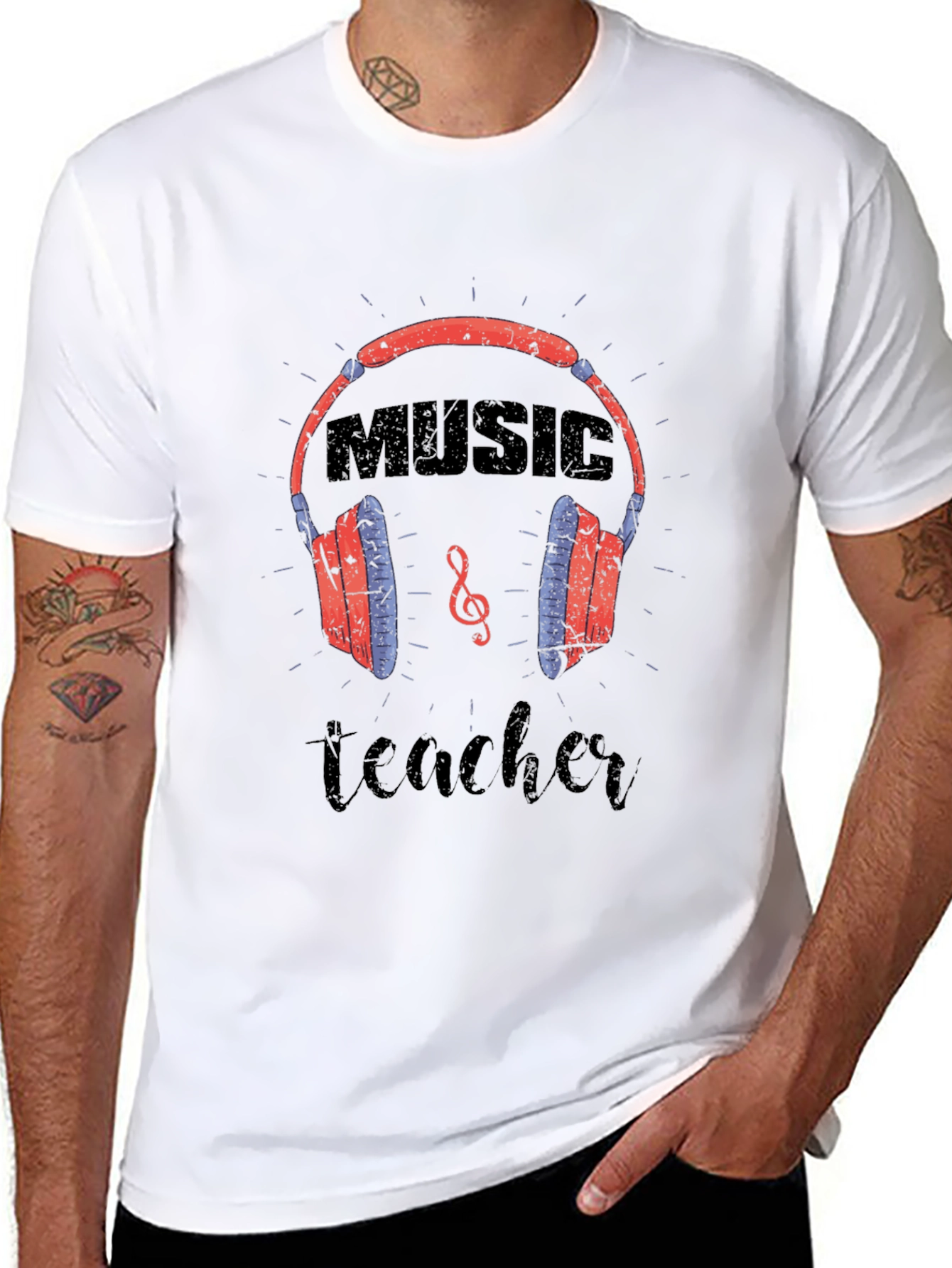 Music Teacher Graphic Tee