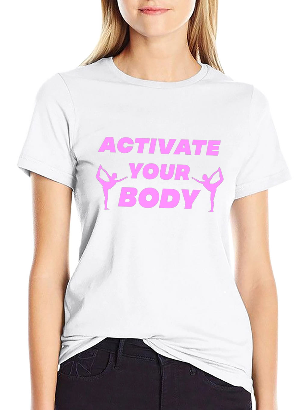 Activate Your Body Black T-Shirt