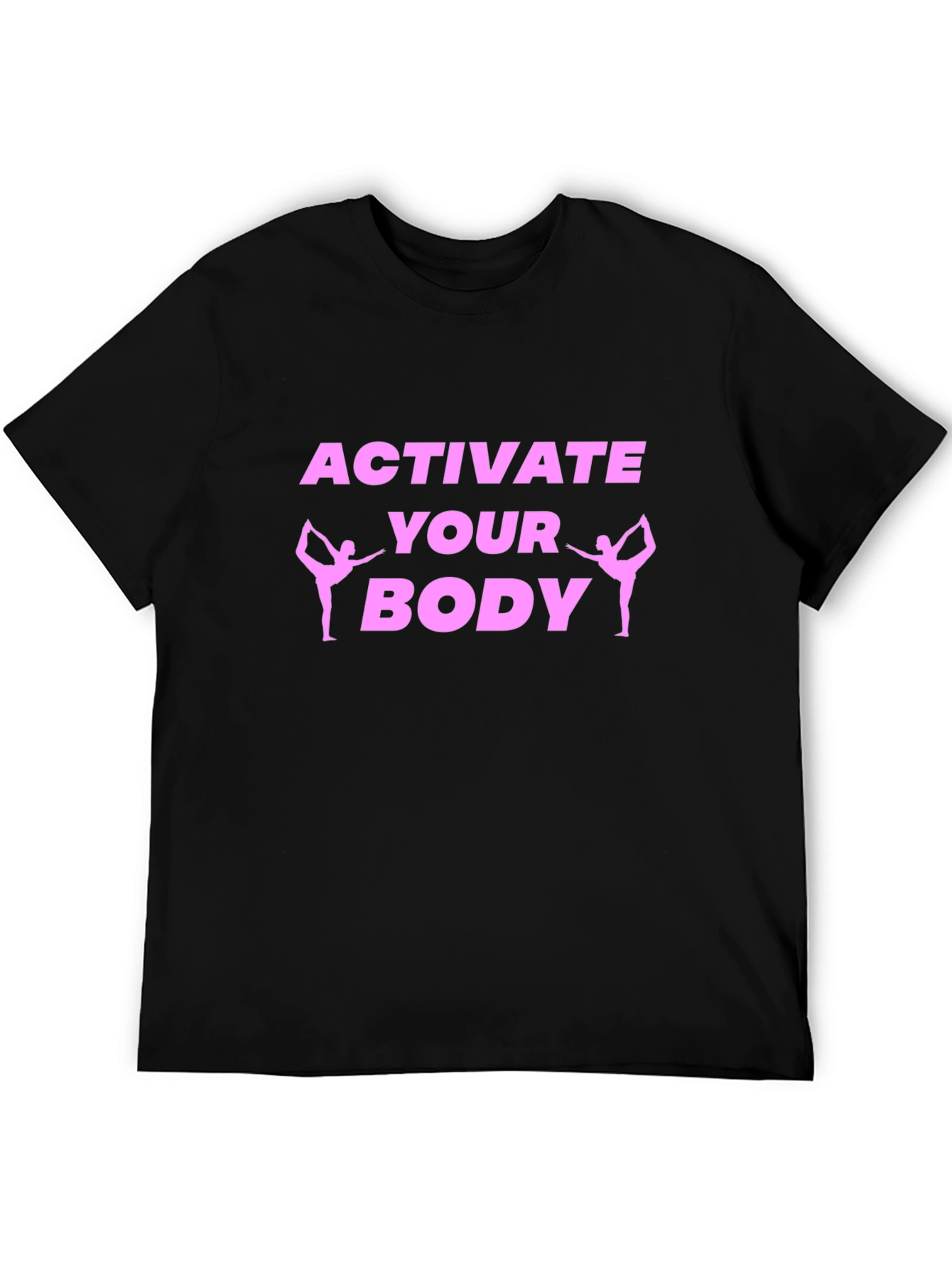 Activate Your Body Black T-Shirt