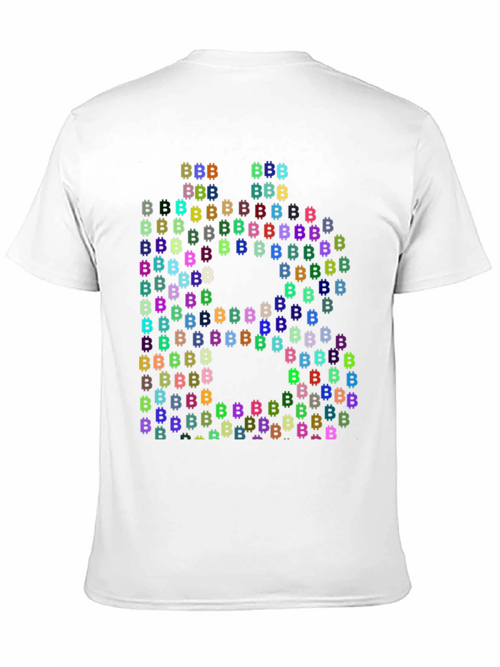 Bitcoin Cryptocurrency T-Shirt Black Cotton