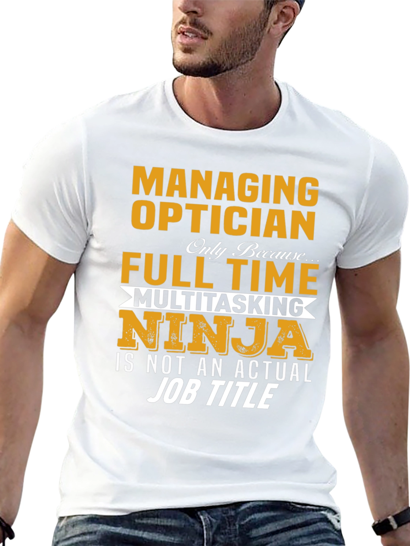 Managing Optician Full Time Ninja T-Shirt