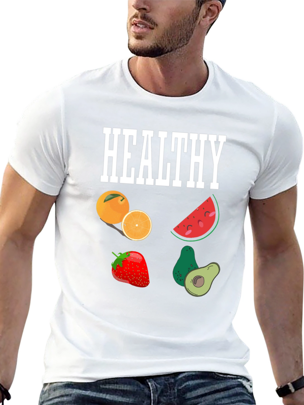 Healthy Living Graphic Tee
