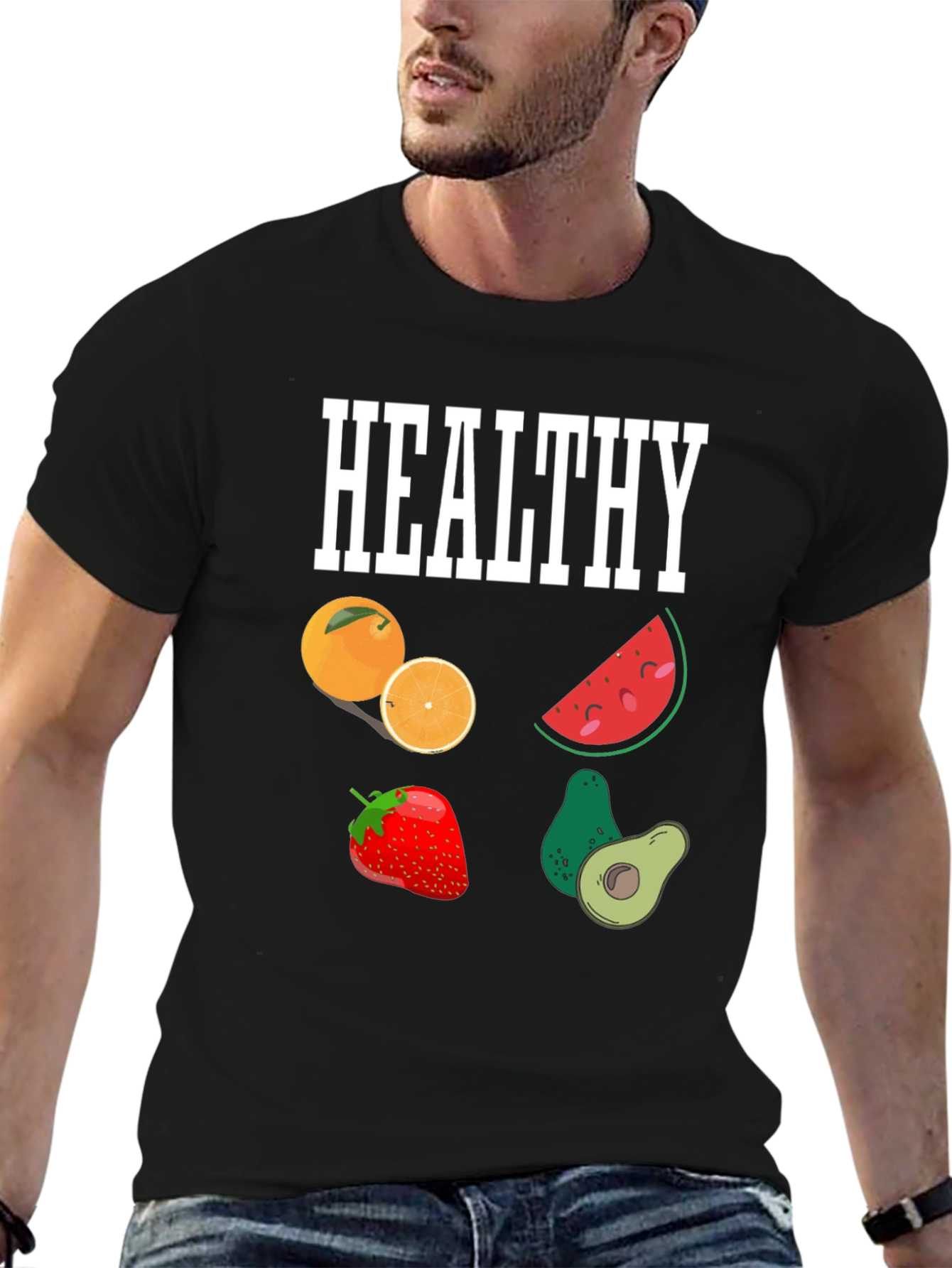 Healthy Living Graphic Tee