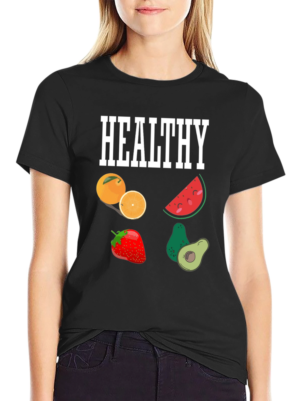Healthy Living Graphic Tee